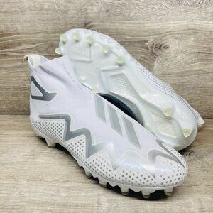 Adidas Freak Ultraboost 22 Football Cleats Primeknit White Silver Mens Size 11.5